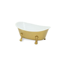 Load image into Gallery viewer, Hand Painted Decorative Tub - Gold