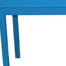 Load image into Gallery viewer, 48" Solid Wood Dining Table - Caribbean Blue