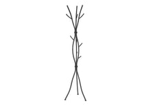 Load image into Gallery viewer, 74" Metal Modern Tree Branch Coat Rack - Black