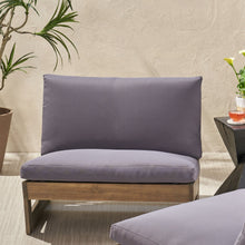 Load image into Gallery viewer, Acacia Wood Outdoor Club Chair With Cushions