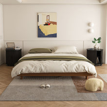 Load image into Gallery viewer, Cylinder Nightstand With Charging Station & Sliding Door
