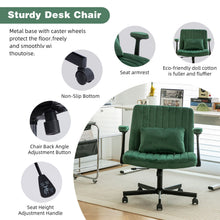 Load image into Gallery viewer, Criss Cross Armrest Office Chair With Wheels