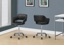 Load image into Gallery viewer, Office Chair, Adjustable Height, Swivel, Ergonomic, Armrests, Contemporary