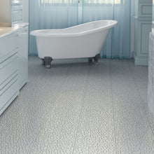 Load image into Gallery viewer, Interlocking Deck Tiles Plastic Waterproof Outdoor All Weather Anti-Slip Bathroom Shower Balcony Porch Strong Weight Capacity Upto 440 Lbs, Pebble Stone Pattern
