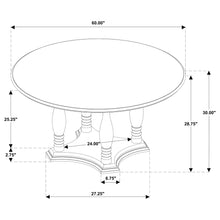 Load image into Gallery viewer, Claire - Round Dining Table Set
