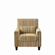 Load image into Gallery viewer, Accent Chair With Arms, Comfy Armchair For Living Room - Yellow
