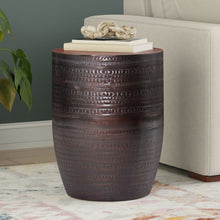 Load image into Gallery viewer, Johnsen - Handcrafted Large Metal Accent Table