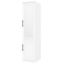 Load image into Gallery viewer, 71" Modern Wood Mirro Two Door Combo Dresser - White