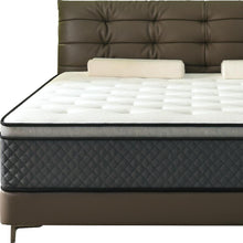 Load image into Gallery viewer, 10" Twin Foam Hybrid Mattress - White / Dark Gray