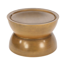 Load image into Gallery viewer, Sparling - Modern Iron Hourglass Coffee Table