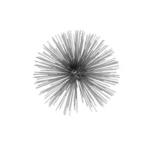 Load image into Gallery viewer, Spiky Sphere Tabletop Sculpture (354765) - Silver