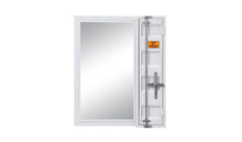 Load image into Gallery viewer, 32" Metal Framed Mounted Dresser Mirror - White