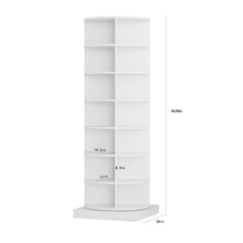 Load image into Gallery viewer, New 360 Rotating Shoe Cabinet 7 Layers Holds Up To 28 Paris Of Shoes