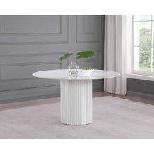 Load image into Gallery viewer, Quincy - Round Dining Table - White Marble
