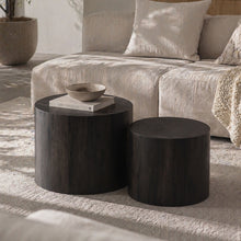 Load image into Gallery viewer, Modern Round Nesting Coffee Table (Set of 2)