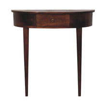 Load image into Gallery viewer, Solid Wood Solid Console Table With Shelf With Two Drawers (719167) - Brown