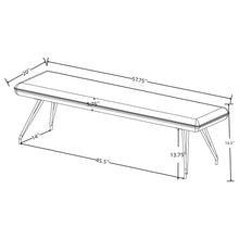 Load image into Gallery viewer, Kailea - Upholstered Dining Bench