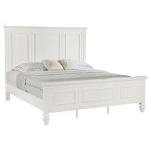 Load image into Gallery viewer, Chelema - Eastern King Panel Bed - Cream White