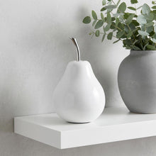 Load image into Gallery viewer, Decorative Pear Tabletop Sculpture - White
