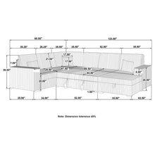 Load image into Gallery viewer, Thurston - Storage Sectional Sofa With Pop Up Bed