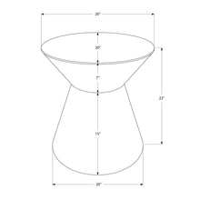 Load image into Gallery viewer, Drum Accent Side Table, Contemporary & Modern Elegant Design