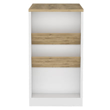 Load image into Gallery viewer, 36" Wood Kitchen Island With Storage - White