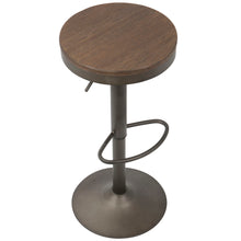 Load image into Gallery viewer, Dakota - Industrial Design Adjustable Barstool (Set of 2)