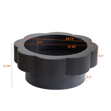 Load image into Gallery viewer, Modern Plum Blossom Shaped Coffee Table With Storage