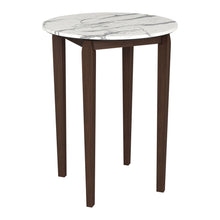 Load image into Gallery viewer, 32" Solid Wood Rounded Bar Table - White