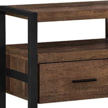Load image into Gallery viewer, Cabinet Enclosed, Storage TV Stand - Brown / Black