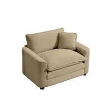 Load image into Gallery viewer, Modern Classic Fabric Single Chair Deep Seat Sofa With Pillow