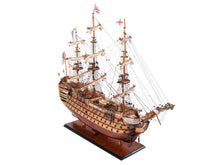 Load image into Gallery viewer, Hand Painted Model Boat (624632) - Light Brown