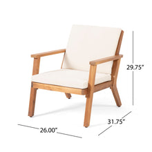Load image into Gallery viewer, Outdoor Club Chair With Cushion