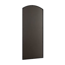 Load image into Gallery viewer, Metal Arch Framed Standing Mirror - Black