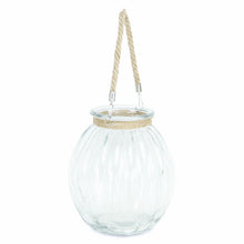 Load image into Gallery viewer, Decorative Jar With Rope - Clear