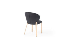 Load image into Gallery viewer, Velvet Wing Back Dining Side Chairs (Set of 2) - Black