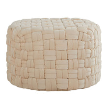 Load image into Gallery viewer, Braided - Versatile Round Ottoman