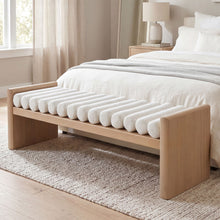 Load image into Gallery viewer, Modern Upholstered Bench