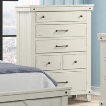 Load image into Gallery viewer, 6 Drawer Chest - White