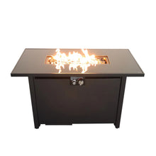 Load image into Gallery viewer, Rectangular Fire Pit With Frame Elegant Design