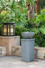 Load image into Gallery viewer, Zen Bowl Water Fountain, Outdoor Bird Feeder / Bath Fountains, Relaxing Water Feature For Garden