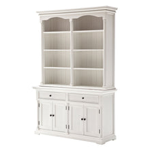 Load image into Gallery viewer, Sideboard With Hutch Two Drawers - White