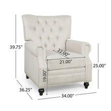 Load image into Gallery viewer, Welch - Contemporary Tufted Pushback Recliner