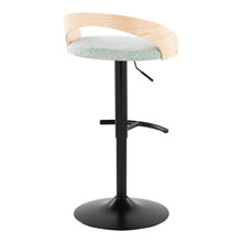 Load image into Gallery viewer, Grotto - Contemporary Adjustable Barstool With Swivel & Rounded T Footrest (Set of 2)