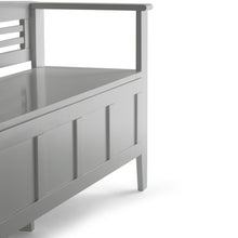 Load image into Gallery viewer, Adams - Entryway Storage Bench Handcrafted