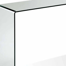 Load image into Gallery viewer, 47" Glass Block Console Table - Clear