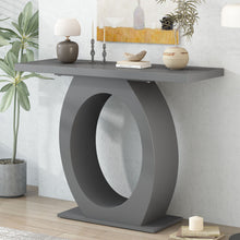 Load image into Gallery viewer, Console Table With Oval Base And Reinforced Bottom Plate