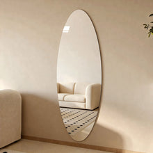 Load image into Gallery viewer, Modern Oval Full Length Wall Mirror