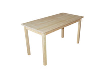 Load image into Gallery viewer, 60" Solid Wood Dining Table - Natural