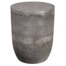 Load image into Gallery viewer, Aluminum Round End Table - Silver
